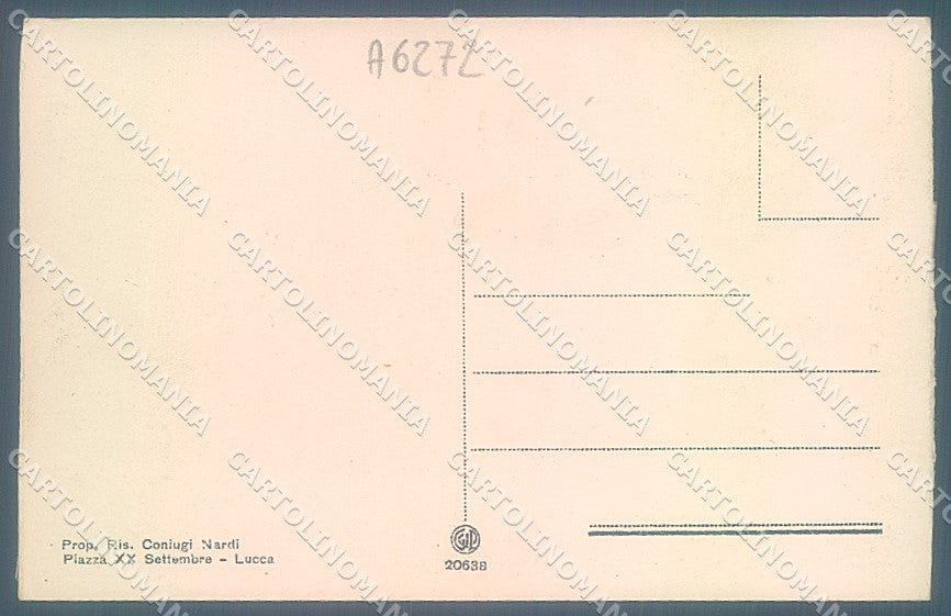 Lucca Città Piazza Palazzo Bernardini cartolina JK2355 – retro