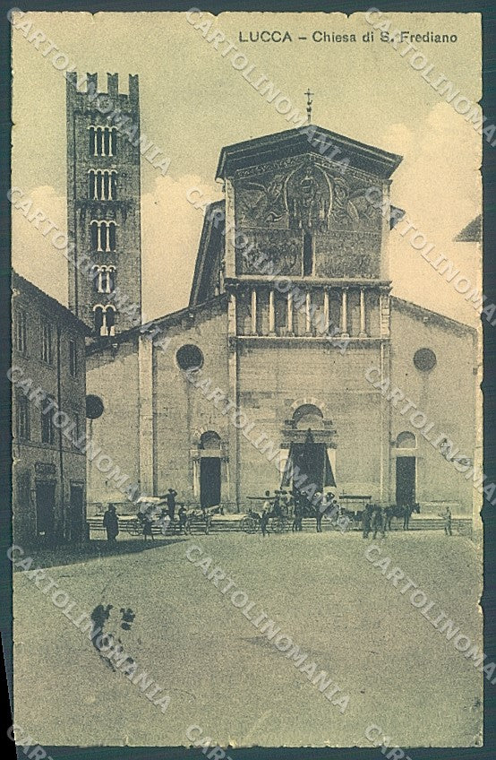 Lucca Città Chiesa San Frediano cartolina JK2357 – fronte