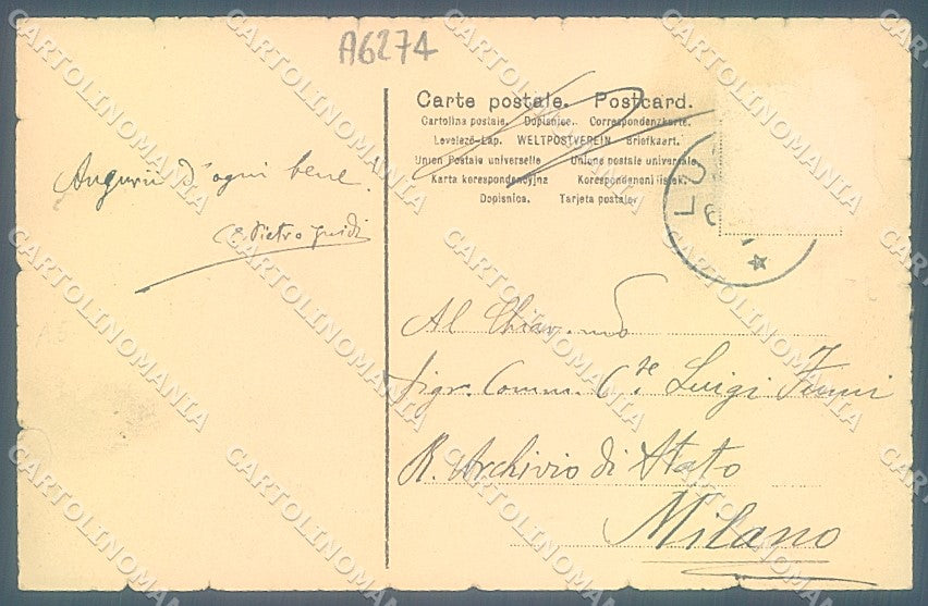 Lucca Città Chiesa San Frediano cartolina JK2357 – retro