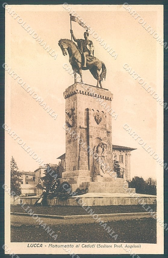 Lucca Città Monumento ai Caduti cartolina JK2362 – fronte