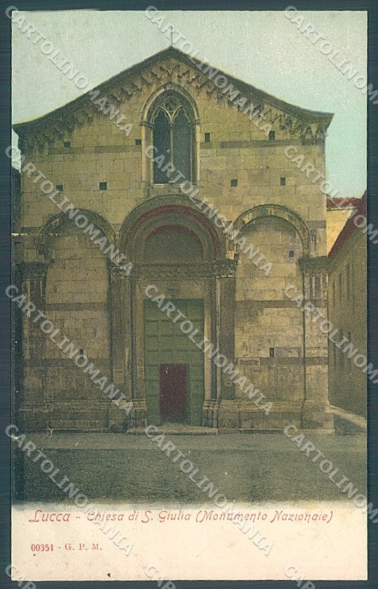 Lucca Città Chiesa Santa Giulia cartolina JK2363 – fronte