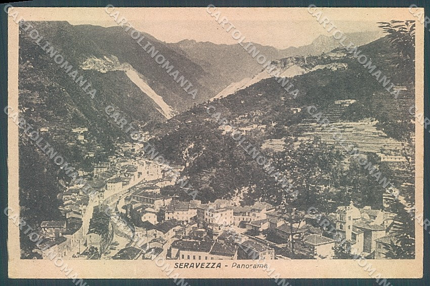 Lucca Seravezza PIEGA cartolina JK2368 – fronte