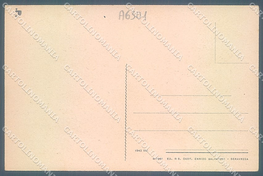 Lucca Seravezza PIEGA cartolina JK2368 – retro