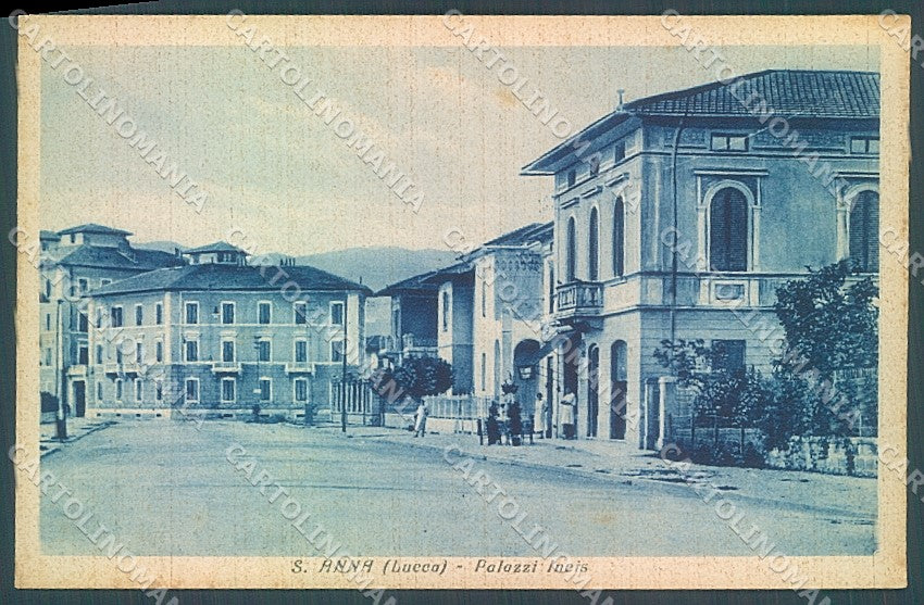 Lucca Sant'Anna Palazzi Incis cartolina JK2370 – fronte