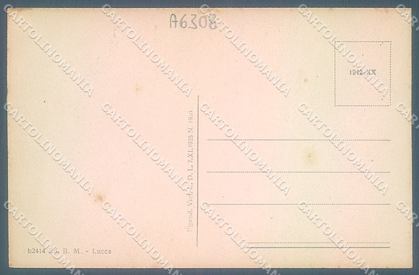 Lucca Sant'Anna Palazzi Incis cartolina JK2370 – retro