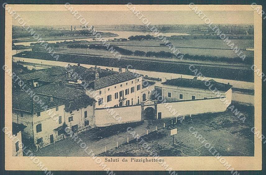 Cremona Pizzighettone saluti da cartolina JK2378 – fronte