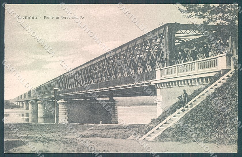 Cremona Città Ponte sul Po cartolina JK2384 – fronte