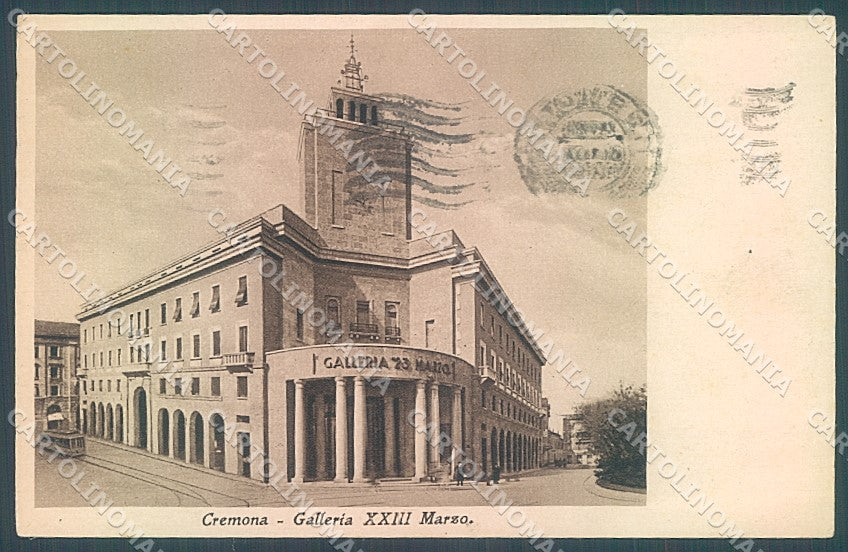 Cremona Città Galleria XXIII Marzo cartolina JK2387 – fronte