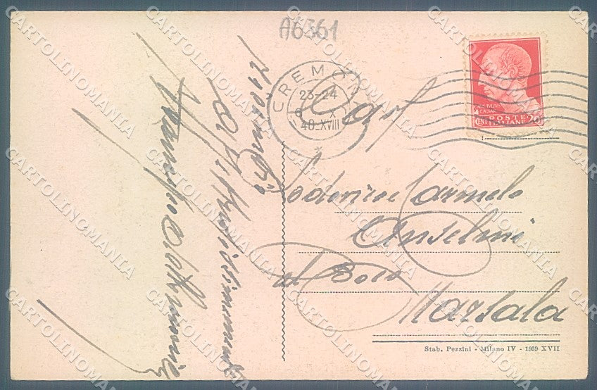 Cremona Città Galleria XXIII Marzo cartolina JK2387 – retro