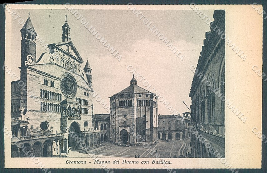 Cremona Città Piazza Duomo Basilica cartolina JK2396 – fronte