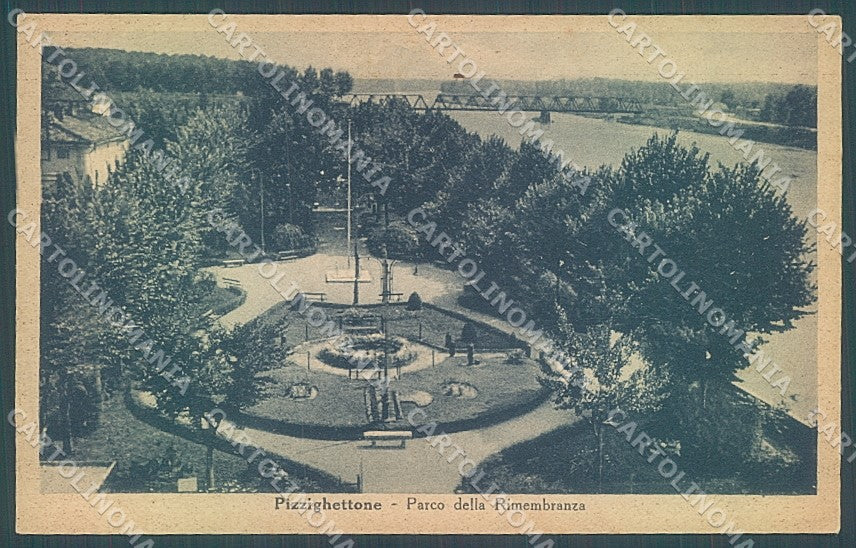 Cremona Pizzighettone Parco Rimembranza cartolina JK2398 – fronte