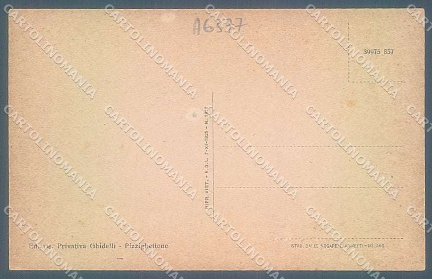 Cremona Pizzighettone Parco Rimembranza cartolina JK2398 – retro
