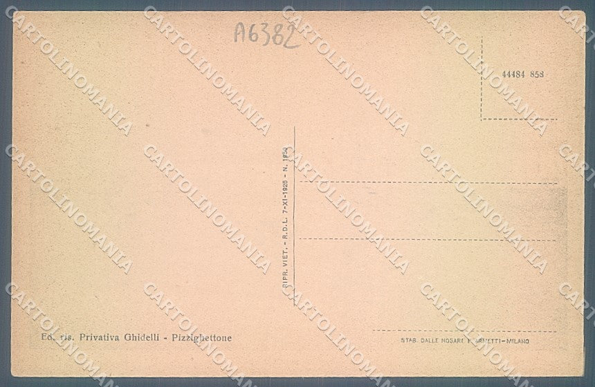 Cremona Pizzighettone Gera Chiesa cartolina JK2400 – retro
