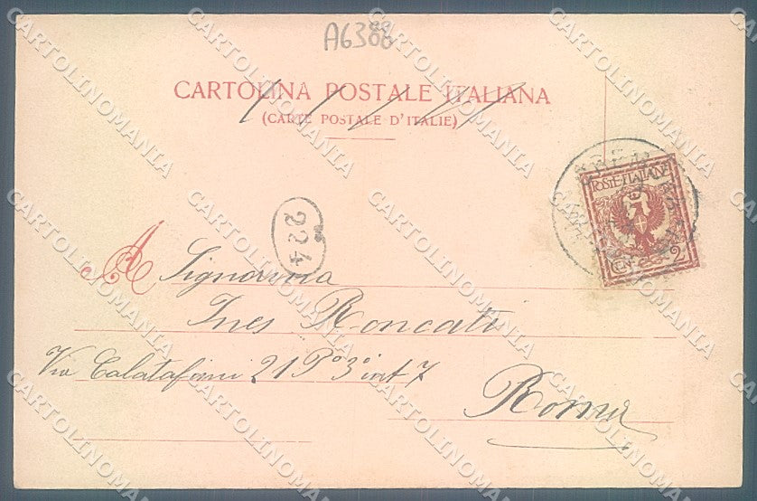 Cremona Città Municipio Modiano 2625 cartolina JK2404 – retro