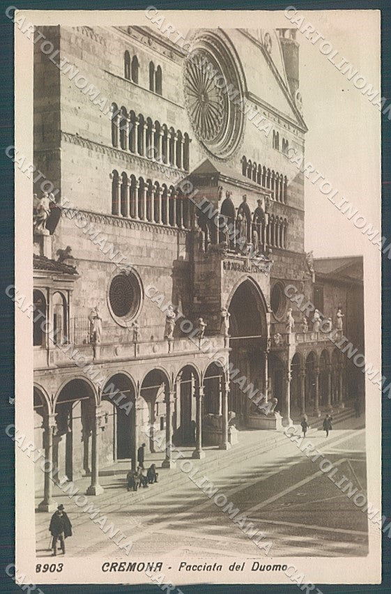 Cremona Città Facciata Duomo Foto cartolina JK2405 – fronte