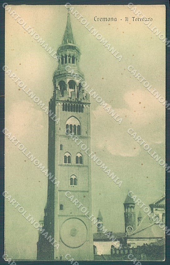 Cremona Città Torrazzo cartolina JK2408 – fronte
