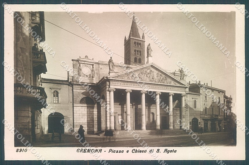 Cremona Città Chiesa di Sant'Agata Foto cartolina JK2410 – fronte