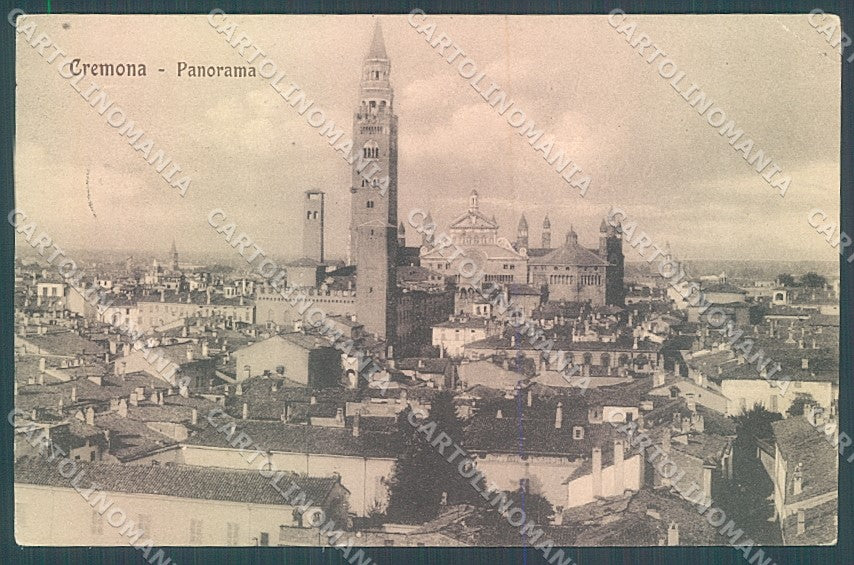 Cremona Città Modiano 12430 PIEGA ANGOLO cartolina JK2412 – fronte