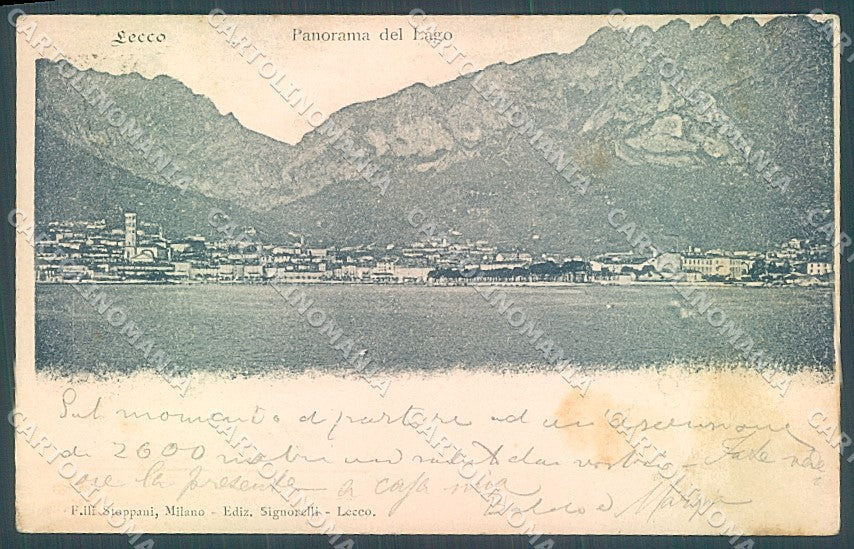 Lecco Città Lago cartolina JK2421 – fronte