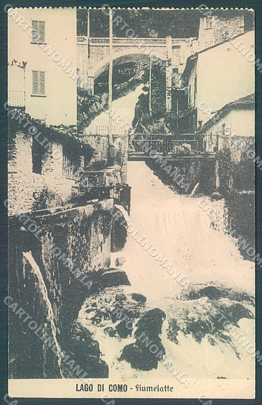 Lecco Varenna Fiumelatte cartolina JK2426 – fronte