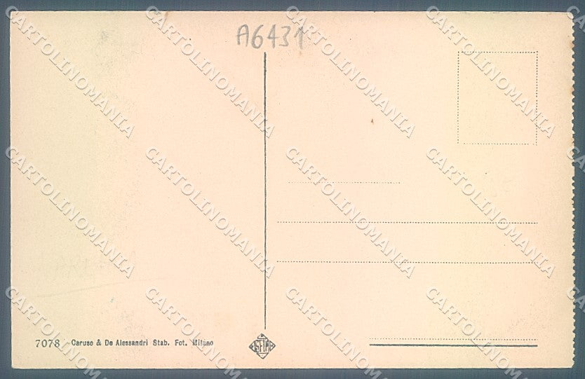Lecco Varenna Fiumelatte cartolina JK2426 – retro