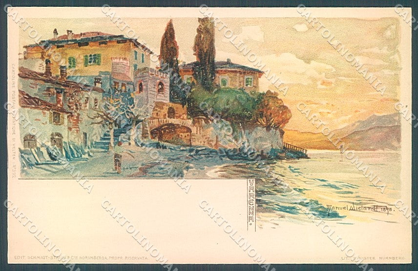 Lecco Varenna Wielandt cartolina JK2433 – fronte
