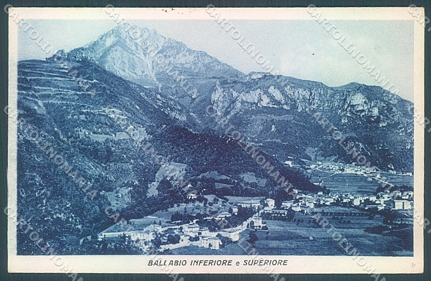 Lecco Ballabio Inferiore Superiore cartolina JK2434 – fronte