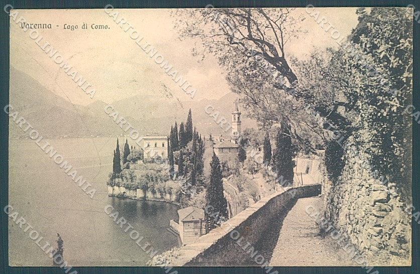 Lecco Varenna Lago Como Brunner 305 cartolina JK2435 – fronte