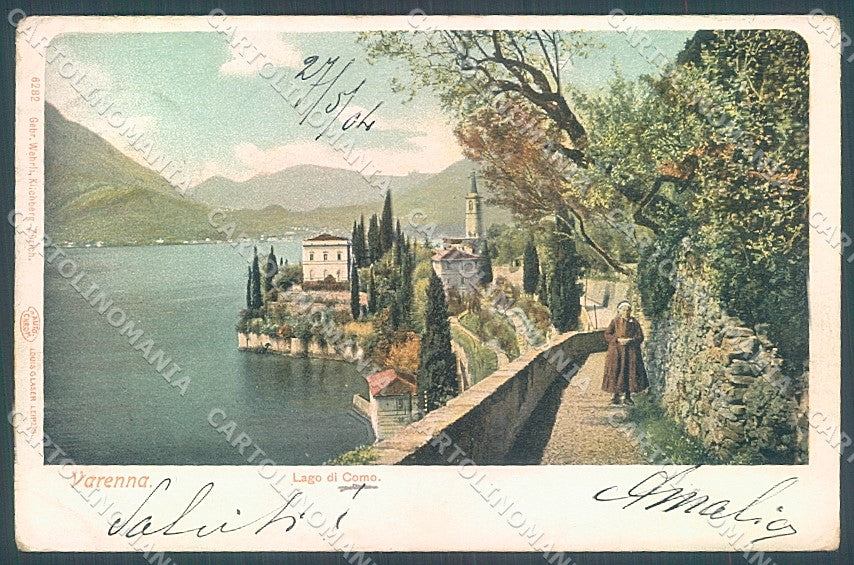 Lecco Varenna Lago Como cartolina JK2437 – fronte