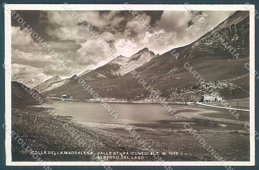 Cuneo Valle Stura Colle Maddalena Foto cartolina JK2440 – fronte