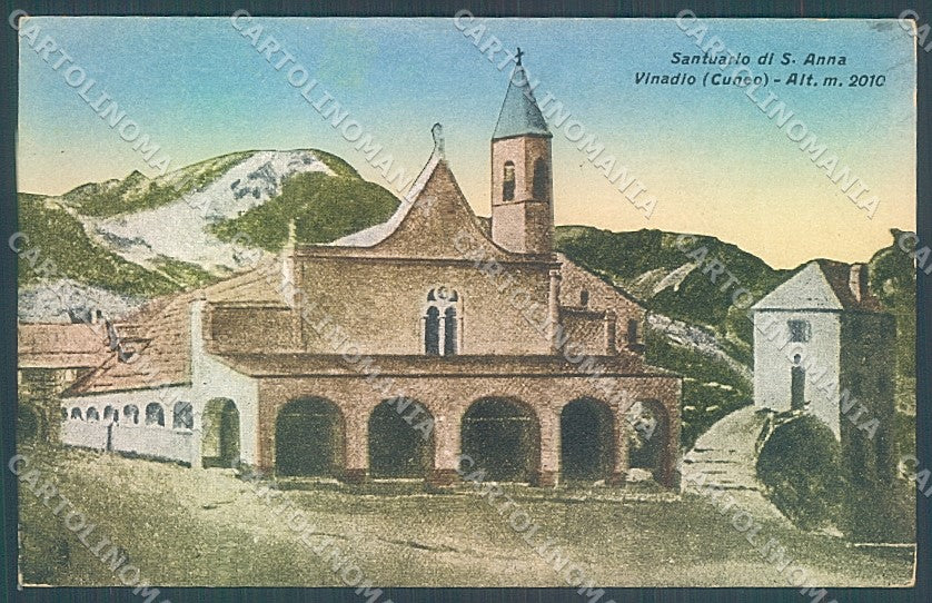 Cuneo Vinadio Santuario S. Anna cartolina JK2441 – fronte