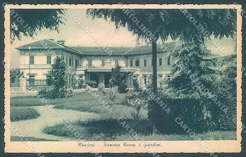 Cuneo Mondovì Stazione Giardini cartolina JK2443 – fronte