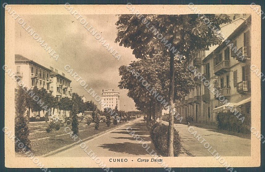Cuneo Città Corso Dante cartolina JK2445 – fronte