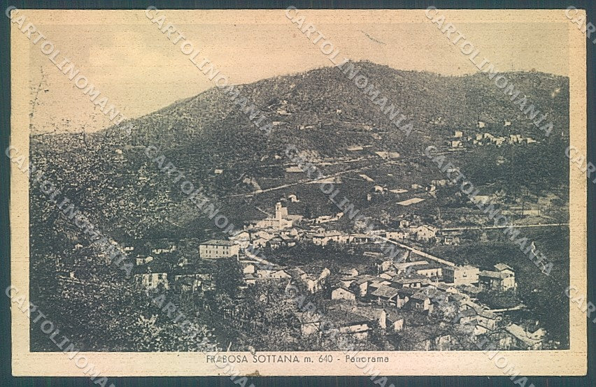 Cuneo Frabosa Sottana STRAPPINO cartolina JK2446 – fronte