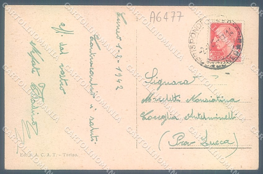 Cuneo Città cartolina JK2448 – retro