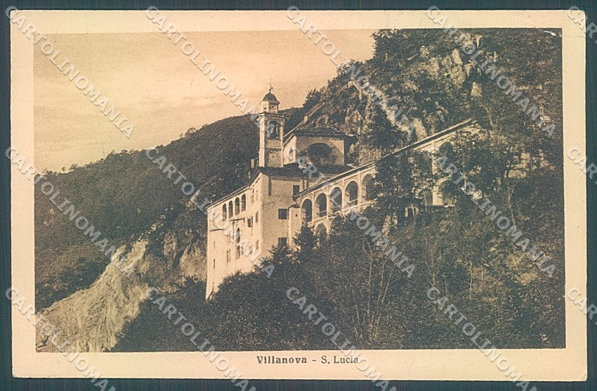 Cuneo Mondovì Villanova S. Lucia PIEGA ANGOLO cartolina JK2454 – fronte