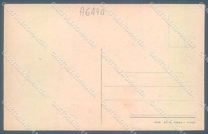 Cuneo Valle Grana Pradleves cartolina JK2455 – retro