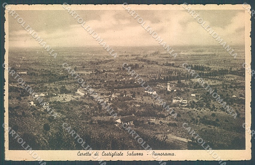 Cuneo Saluzzo Ceretto cartolina JK2460 – fronte