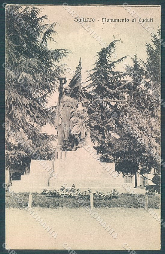 Cuneo Saluzzo Monumento ai Caduti cartolina JK2462 – fronte