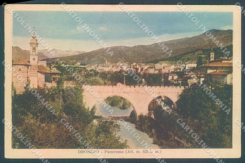 Cuneo Dronero Ponte cartolina JK2479 – fronte