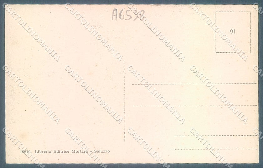 Cuneo Lago Fiorenza Valle del Po cartolina JK2481 – retro