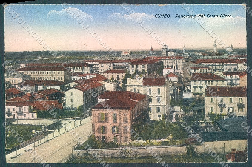 Cuneo Città Veduta da Corso Nizza cartolina JK2484 – fronte