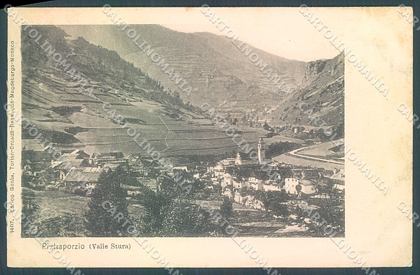 Cuneo Pietraporzio Valle Stura Genta 1407 cartolina JK2499 – fronte