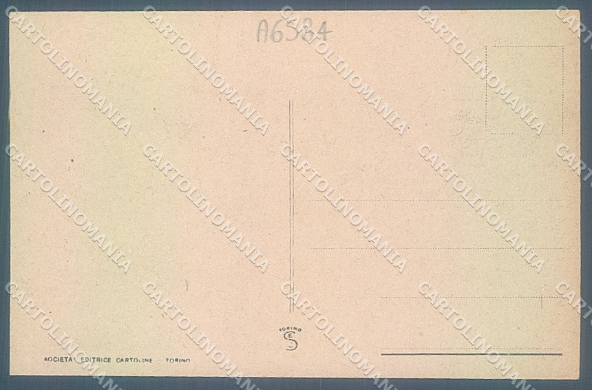 Cuneo Città Campo di S. Maurizio Baraccamenti cartolina JK2511 – retro