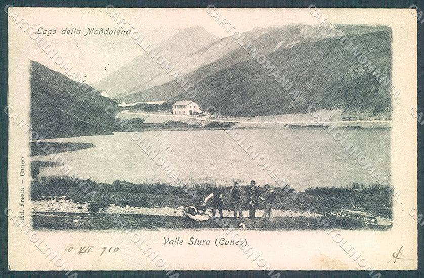 Cuneo Lago Maddalena Valle Stura cartolina JK2514 – fronte