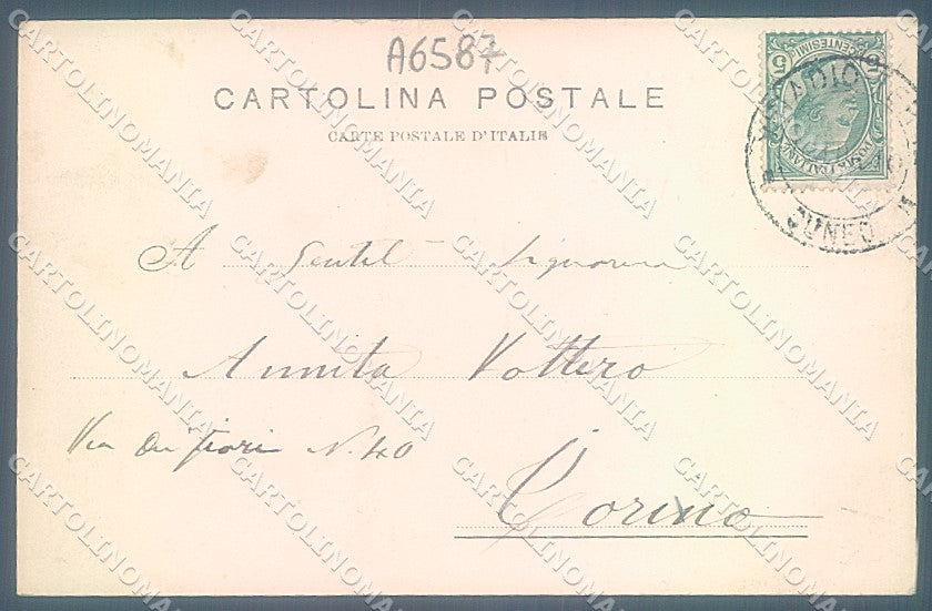 Cuneo Lago Maddalena Valle Stura cartolina JK2514 – retro