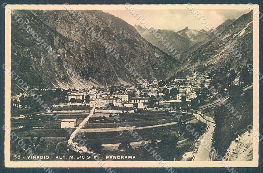 Cuneo Vinadio Valle Stura Foto cartolina JK2517 – fronte