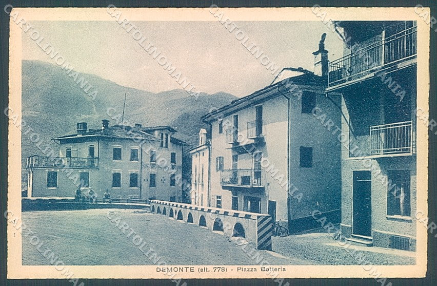 Cuneo Demonte Piazza Botteria cartolina JK2519 – fronte