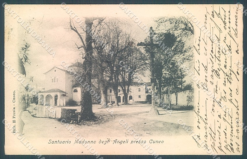 Cuneo Città Santuario Madonna degli Angeli cartolina JK2521 – fronte