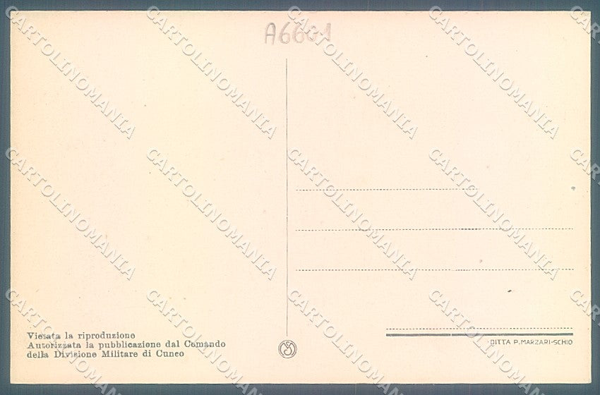 Cuneo Demonte cartolina JK2522 – retro